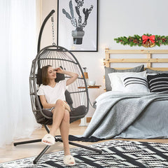 Hangstoel Symphony - Brown Wicker