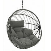 Basket Hangstoel Harmony - Grijs Rottan