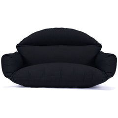Luxe 2 Persoons Hangstoelkussen Zwart