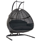 2 persoons Hangstoel Doha Bruin