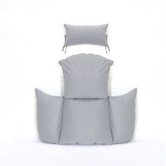 Luxe Hangstoelkussen Licht grijs