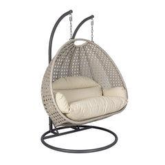 Hangstoel Dubai Licht Grijs met Standaard