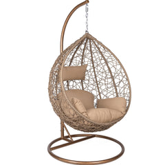 Hangstoel Spain Bruin met Standaard