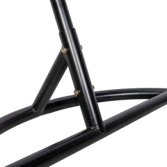 Standaard hangstoel Zwart