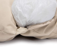 Luxe 2 Persoons Hangstoelkussen Creme