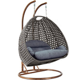 Hangstoel Dubai donker Bruin