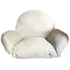 Luxe Dikker Hangstoelkussen- Grijsbeige