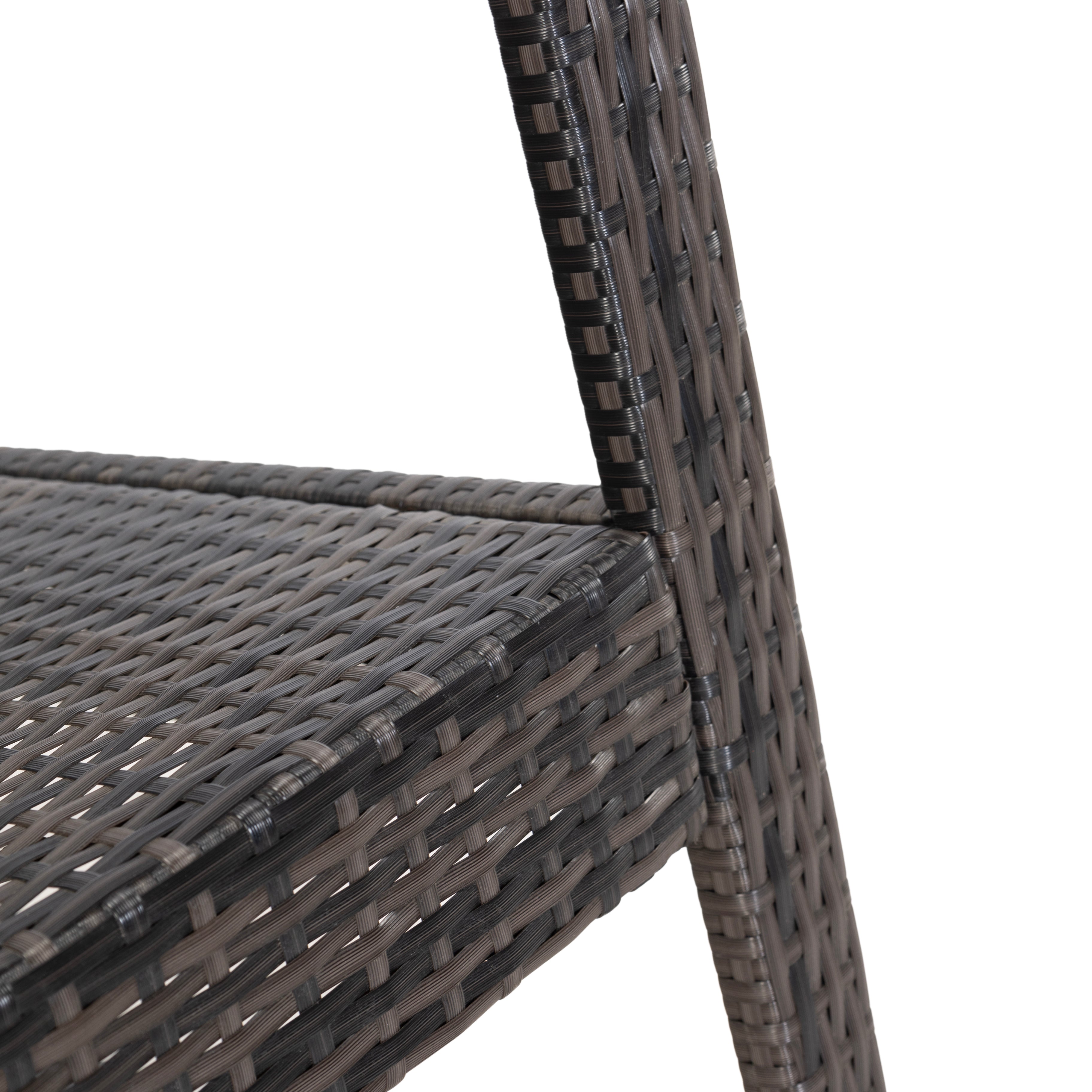 Luna Rocking chair - Donkerbruin Tuinstoel Schommelstoel