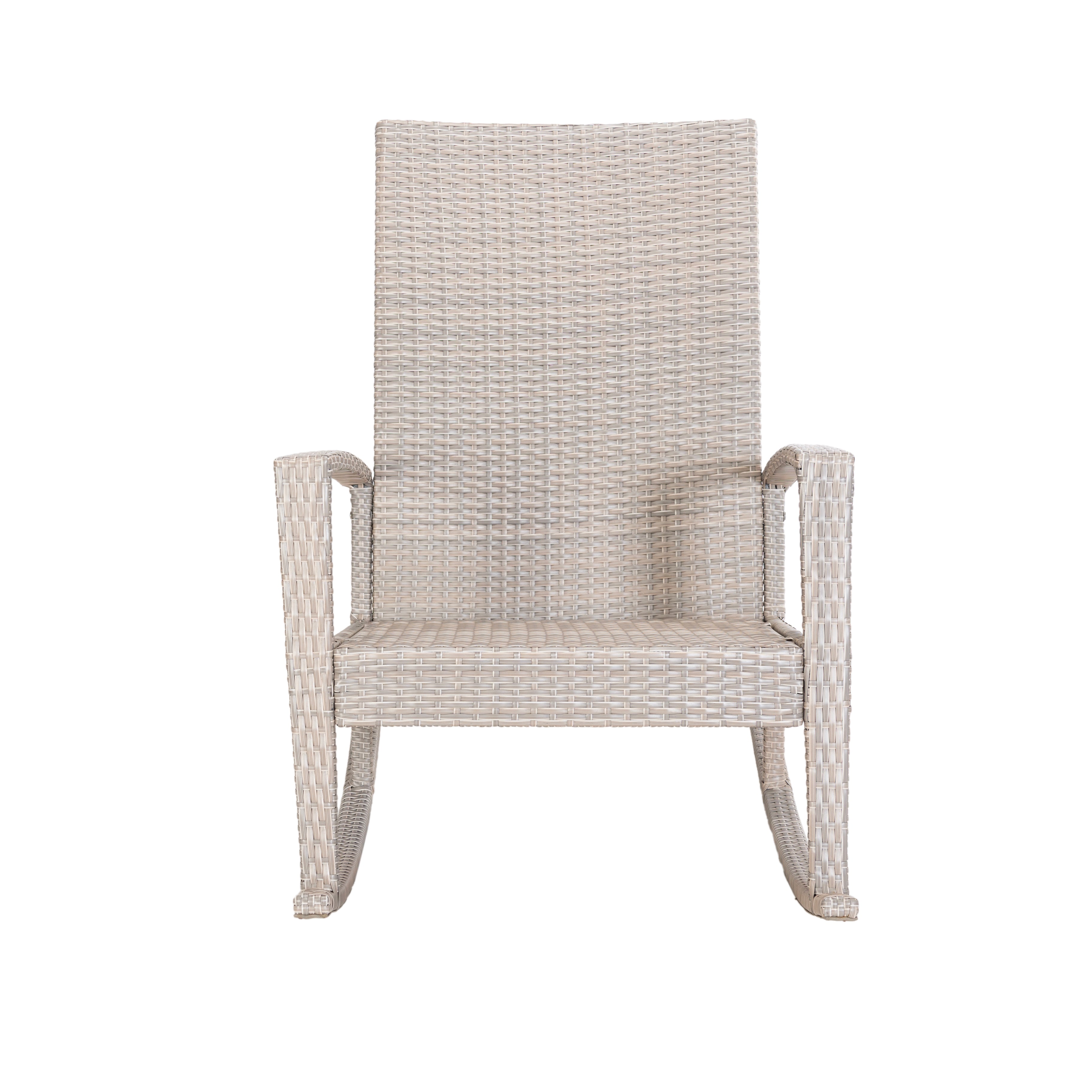 Luna Rocking chair - Beige Tuinstoel Schommelstoel