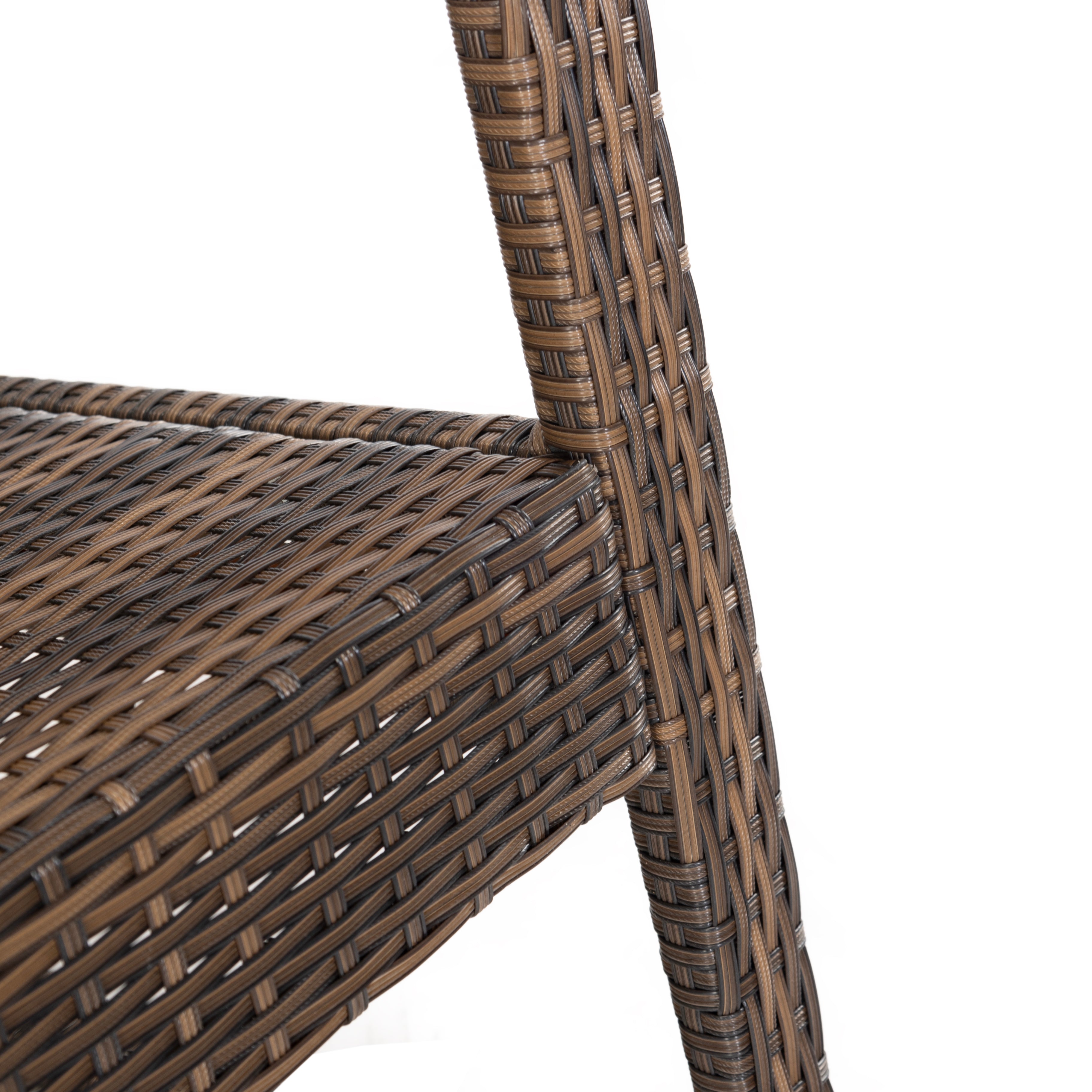 Luna Rocking chair - Bruin Tuinstoel Schommelstoel