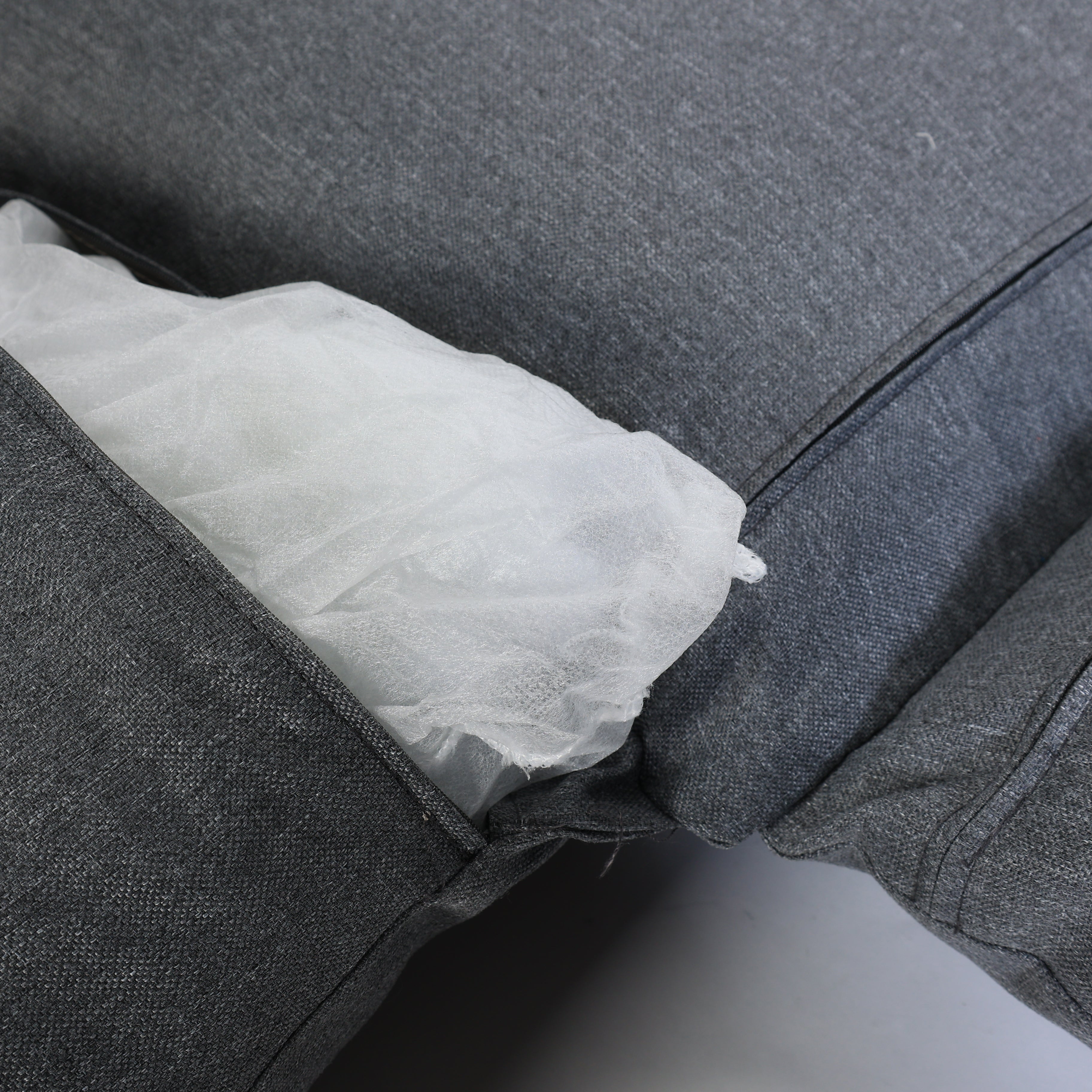 Luxe Hangstoelkussen Donker grijs