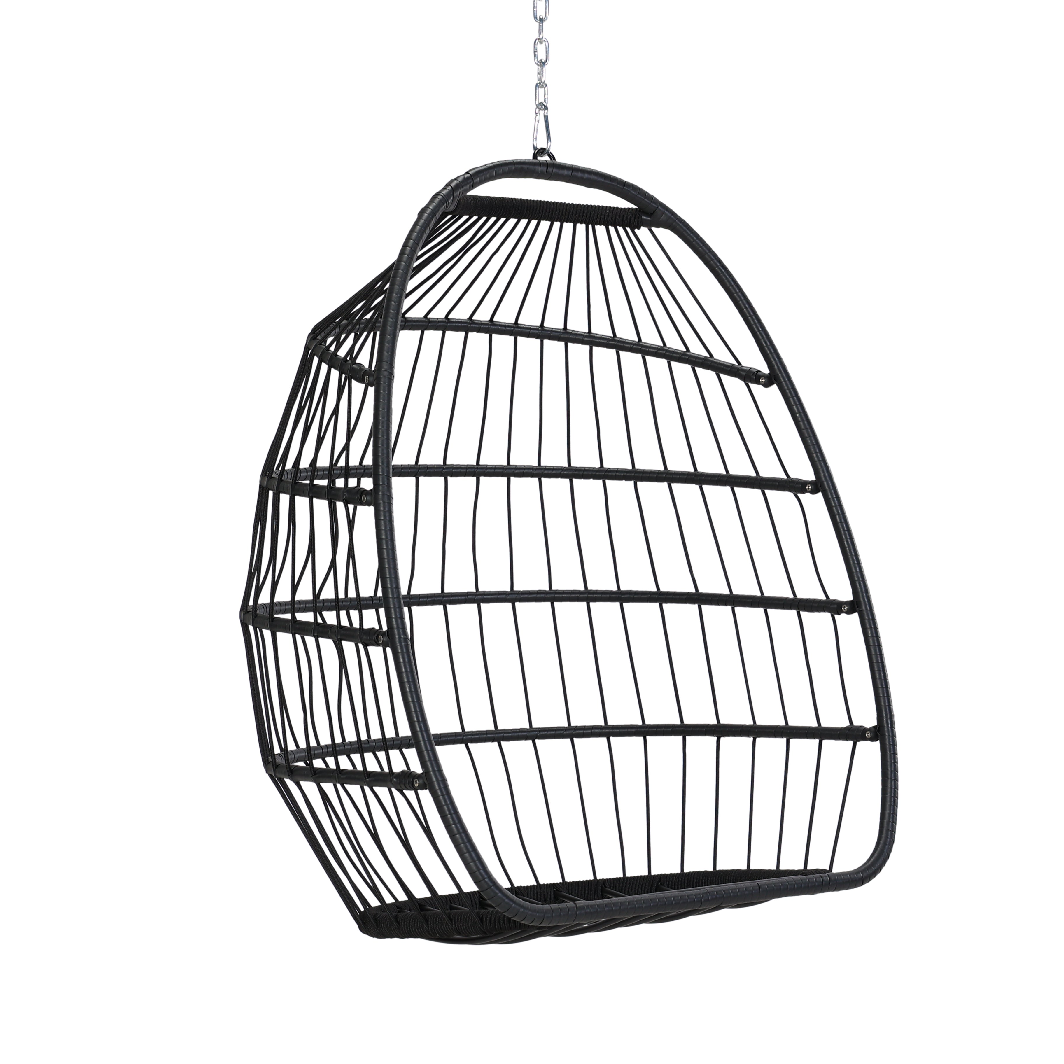 Basket Hangstoel Symphony - Zwart Wicker