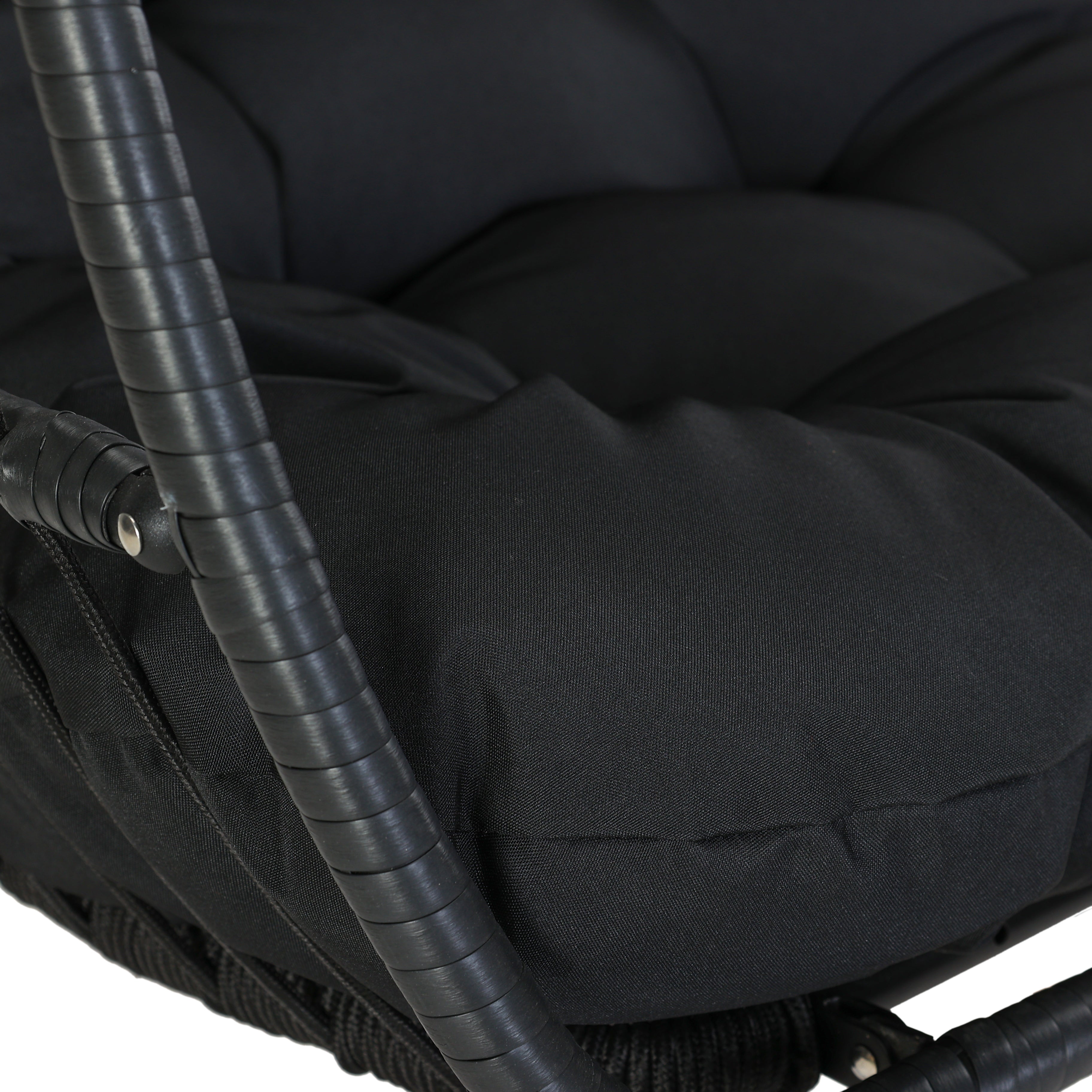 Basket Hangstoel Symphony - Zwart Wicker