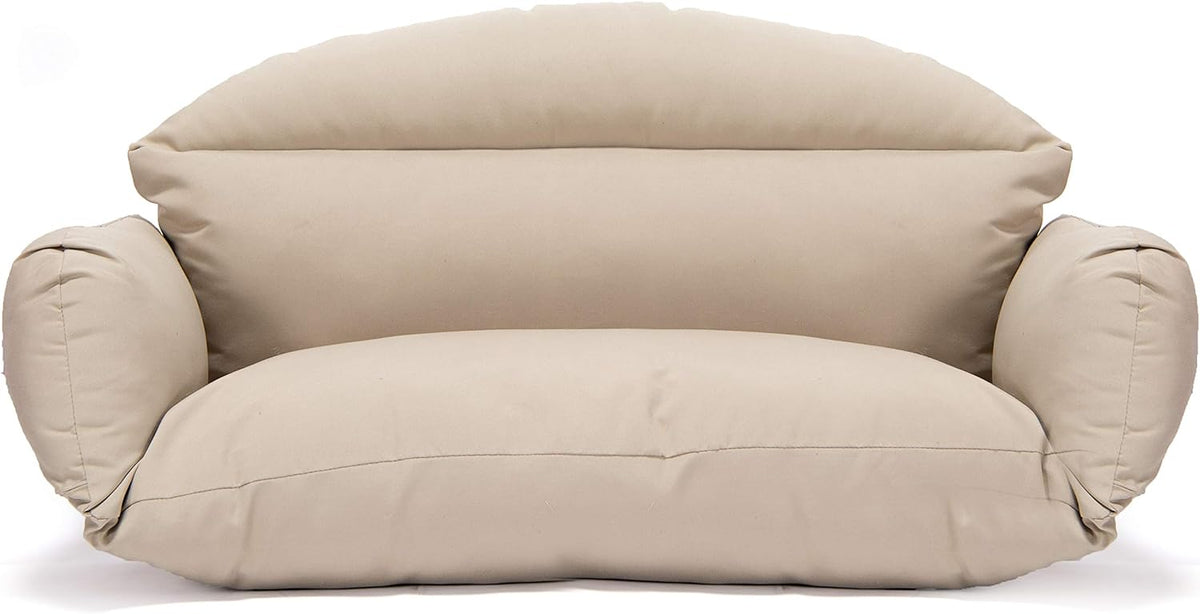Luxe 2 Persoons Hangstoelkussen Creme