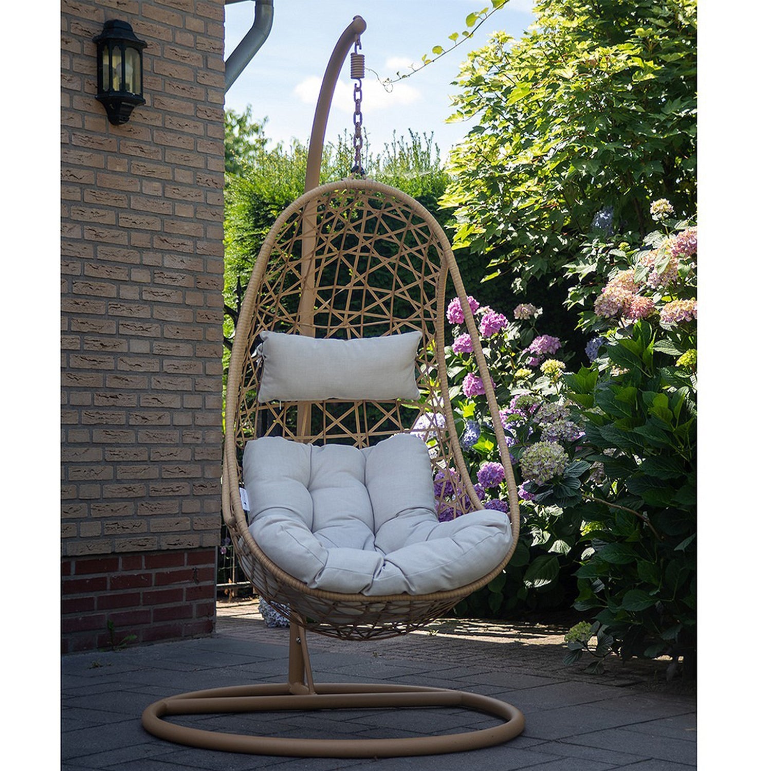 Chihee Hangmatstoel Ophangende Schommel Max 500 Lbs 2 Kussens Inbegrepen Metalen Verspreider met Anti-Slip Groeven Draagbare Ophangende Stoel Zijzak Grote Macrame Boheemse Stoel Binnen Buiten Chihee Hangmatstoel Ophangende Schommel Max 500 Lbs 2 Kussens Inbegrepen Metalen Verspreider met Anti-Slip Groeven Draagbare Ophangende Stoel Zijzak Grote Macrame Boheemse Stoel Binnen Buiten